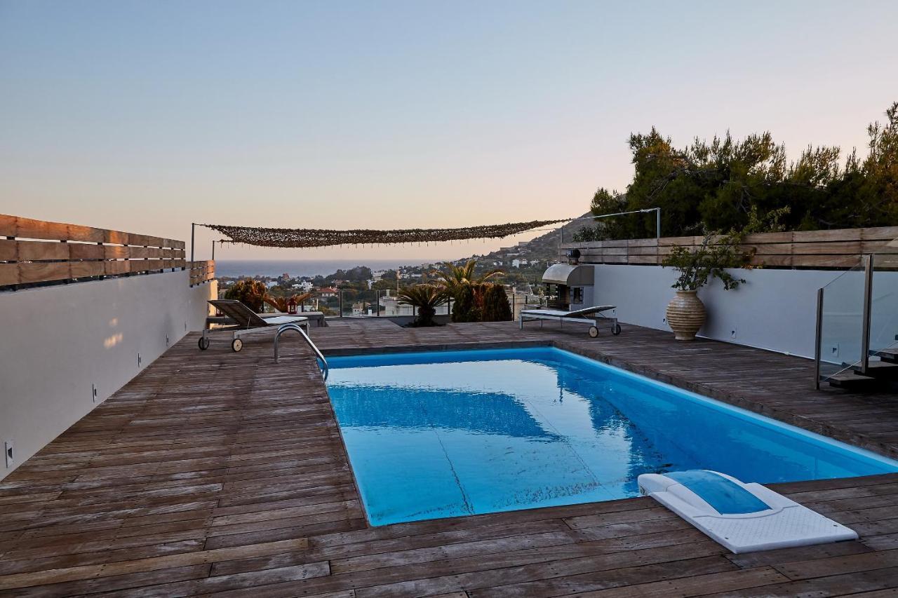 Magnificent, Deluxe Villa, Lagonisi, Athens Riviera Agios Nikolaos  Exterior photo